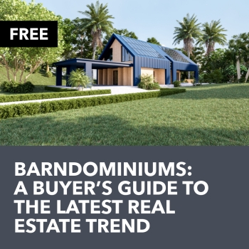 Cover of Barndominiums: A Buyer's Guide — free real estate guide