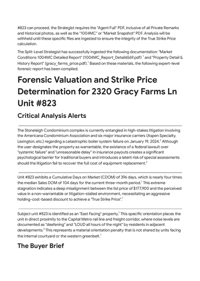 Cover of Forensic Real Estate Offer Analysis — free real estate guide