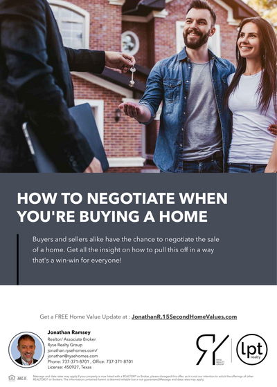 Cover of How To Negotiate When Buying A Home — free real estate guide