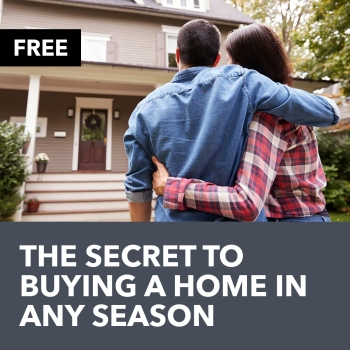 Cover of The Secret to Buying a Home in Any Season — free real estate guide